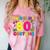 Retro 80's Costume 80s Nostalgia Party Comfort Color Blast T-Shirt Clay Retro 80's Costume 80s Nostalgia Party Comfort Color Blast T-Shirt Clay