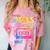 Retro Girls Just Wanna Have Fun Nostalgia 1980s 80's Premium Tri-Blend Comfort Color Blast T-Shirt Clay