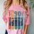 Retro Nineties Style Audio Tape Nostalgia Year 1990 Comfort Color Blast T-Shirt Clay