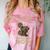 Retro Please Be Patient With Me I'm From The 1900s Projector Comfort Color Blast T-Shirt Clay