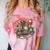 Retro Tech Stack 80s 90s Nostalgia Analog TV Cameras Comfort Color Blast T-Shirt Clay