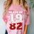 Reunion 1982 Class Of 1982 Reunion 82 Graduation 1982 Comfort Color Blast T-Shirt Clay