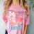 You RN Good Hands Cute Nurse Nursing Student Graduation Comfort Color Blast T-Shirt Clay