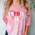 RN Nursing Student Graduation EaRNed It Comfort Color Blast T-Shirt Clay