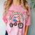 This How I Rolled Retro Tricycle 80s 90s Kid Nostalgia Comfort Color Blast T-Shirt Clay