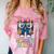 Sarcastic Little MISS SMARTY PANTS Graduation Alumni Game On Comfort Color Blast T-Shirt Clay
