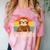 Sarcastic Sloth Introvert Anti Social Comfort Color Blast T-Shirt Clay Sarcastic Sloth Introvert Anti Social Comfort Color Blast T-Shirt Clay