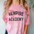 Sarcastic VAMPIRE ACADEMY Introvert Anti Social Comfort Color Blast T-Shirt Clay