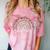 School Nurse Appreciation Rainbow Graduation Medical Nursing Comfort Color Blast T-Shirt Clay