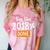 Senior 2018 Shirt I'm Like 2018 Done Class Graduation Comfort Color Blast T-Shirt Clay