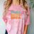 Senior 2022 Shirt Class Of 2022 Retro Graduation Grad Comfort Color Blast T-Shirt Clay