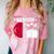 Senior 2025 Bowling Player Class Of 2025 Graduation Seniors Comfort Color Blast T-Shirt Clay