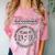 Senior 2025 Classic Rock Graduation We Salute You Comfort Color Blast T-Shirt Clay