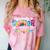 Senior 2025 Graduation My Last First Day Of Class Of 2025 Comfort Color Blast T-Shirt Clay