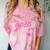 Senior 2026 Class Of 2026 Coquette Pink Bow Graduation Moms Comfort Color Blast T-Shirt Clay