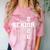 Senior 2026 Class Of 2026 Seniors Graduation 2026 Senior 26 Comfort Color Blast T-Shirt Clay