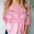 Senior 2026 Class Of 2026 Seniors Graduation 2026 Girl Women Comfort Color Blast T-Shirt Clay