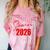Senior 2026 Retro Class Of 2026 Graduation For Students Comfort Color Blast T-Shirt Clay