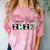 Senior 2027 Soccer Mom Final Season Class Of 2027 Graduation Comfort Color Blast T-Shirt Clay