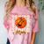 Senior Basketball Mom 2026 Basketball Graduation Comfort Color Blast T-Shirt Clay