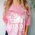Senior Cheerleader Dad Cheer Class Of 2026 Graduation Men Comfort Color Blast T-Shirt Clay