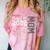 Senior Class Of 2022 Mom Graduation Comfort Color Blast T-Shirt Clay