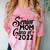 Senior Class Of 2022 School Graduation Mom Comfort Color Blast T-Shirt Clay