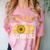 Senior Class Of 2022 Sunflower Graduation Seniors 22 Comfort Color Blast T-Shirt Clay
