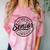 Senior Class Of 2027 Graduation 2027 Senior 2027 Comfort Color Blast T-Shirt Clay
