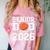Senior Dad Class Of 2026 Cute Basketball Dad Graduation 2026 Comfort Color Blast T-Shirt Clay