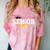 Senior Mom 2026 Class Of 2026 Graduation 26 Family Matching Comfort Color Blast T-Shirt Clay