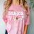 Senior Mom 2026 Football Mommy Class Of 2026 Graduation Comfort Color Blast T-Shirt Clay