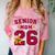 Senior Mom 2026 Proud Senior Mom Class Of 26 For Graduation Comfort Color Blast T-Shirt Clay