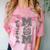 Senior Mom 2026 Wrestling Athlete Proud Parent Graduation Comfort Color Blast T-Shirt Clay