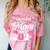 Senior Mom Of A Class Of 2022 Heart School Graduation Comfort Color Blast T-Shirt Clay