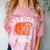 Senior Mom Class Of 2026 Basketball Graduation Comfort Color Blast T-Shirt Clay