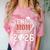 Senior Mom Class Of 2026 Graduate Baseball 2026 Graduation Comfort Color Blast T-Shirt Clay