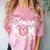 Senior Mom Class Of 2026 Graduation Comfort Color Blast T-Shirt Clay