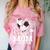 Senior Mom Class Of 2026 Soccer Graduation Heart Comfort Color Blast T-Shirt Clay