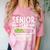 Senior Year Loading Please Wait Graduation Comfort Color Blast T-Shirt Clay