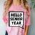 Seniors Class Of 2026 Back To School Graduation Comfort Color Blast T-Shirt Clay