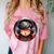 Serene Music Enthusiast With Headphones Introvert Cute Boy Comfort Color Blast T-Shirt Clay