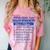 Silent Girls Are Dangerous T For Quiet Introvert Girl Comfort Color Blast T-Shirt Clay
