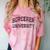 Silly Anti Social SORCERER UNIVERSITY Introvert Stay Away Comfort Color Blast T-Shirt Clay