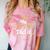 My Sister Did It Proud Class Senior Graduate Graduation Comfort Color Blast T-Shirt Clay