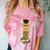 SmileteesGrad Llama Graduation T-Shirt Comfort Color Blast T-Shirt Clay