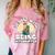 So Done With Being Interrupted Sick And Tired Introvert Premium Tri-Blend Comfort Color Blast T-Shirt Clay
