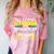 So Long 1st Grade 2nd Grade Here I Come School Graduation Comfort Color Blast T-Shirt Clay