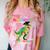So Long Kindergarten Graduation Class 2025 Dinosaur Kids Comfort Color Blast T-Shirt Clay