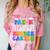 So Long Pre K Graduation Kindergarten Here I Come Kids 2024 Comfort Color Blast T-Shirt Clay